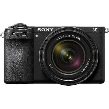 Sony a6700 Alpha APS-C Mirrorless Camera Bundle with 18-135mm Lens, Accessories Kit & More