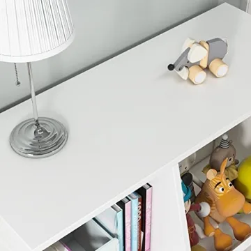 HORSTORS Kids Toy Storage Organizer - Bookshelf for Playroom