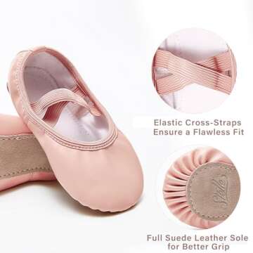 Comfortable Stelle Ballet Shoes for Kids and Women