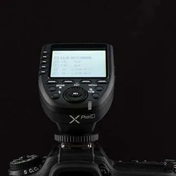 Godox Xpro-C 2.4G X System TTL Wireless Flash Trigger Transmitter & 2 * X1R-C Controller Receiver Compatible for Canon Flash…