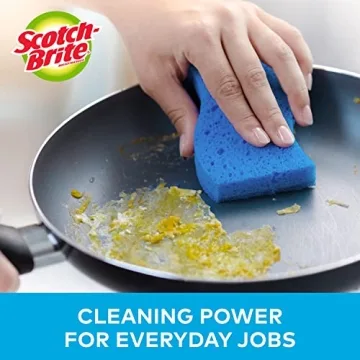 Scotch-Brite No Scratch Scrub Sponges for Gentle Cleaning