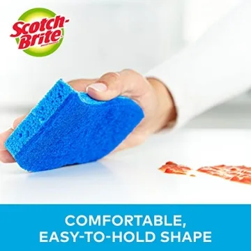 Scotch-Brite No Scratch Scrub Sponges for Gentle Cleaning
