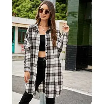 Stylish Women's Plaid Shacket for All Occasions