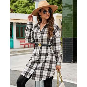 Stylish Women's Plaid Shacket for All Occasions