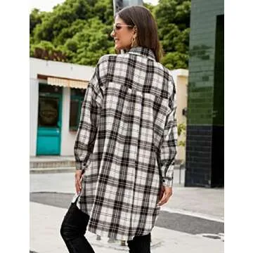 Stylish Women's Plaid Shacket for All Occasions