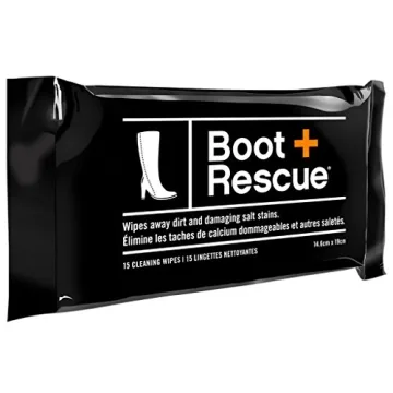 BootRescue Wipes for Leather & Suede - Remove Salt Stains Easily