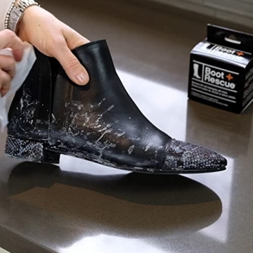 BootRescue Wipes for Leather & Suede - Remove Salt Stains Easily