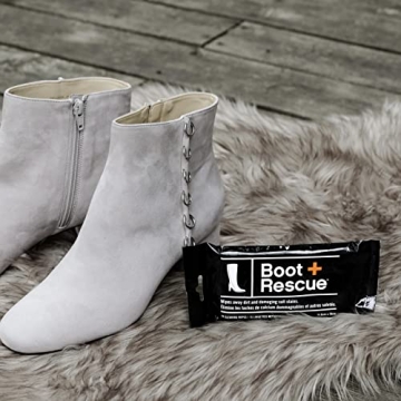 BootRescue Wipes for Leather & Suede - Remove Salt Stains Easily
