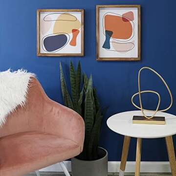 Stratton Home Decor Abstract Tabletop Sculpture | Gold Decor for Living Rooms or Any Room to Adorn E...