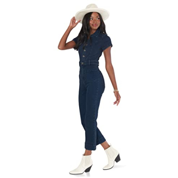 Stylish Show Me Your Mumu Womens Cropped Everhart Jumpsuit