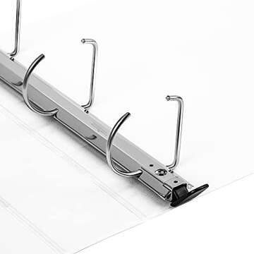 Organize Effectively with Heavy Duty Binders - 2 Pack