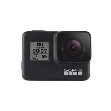 GoPro HERO7 Black Waterproof Digital Action Camera with Touch Screen 4K HD Video 12MP Photos Live St...