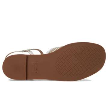 Cole Haan Women’s Jitney Knot Sandals in Stylish Flat Design