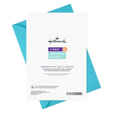 Hallmark Personalized Video Card for Birthday, Graduation, Nurse Appreciation, Congratulations, Thank You, Admin Professional Day —Amazing (Record Your Own Video Greeting)