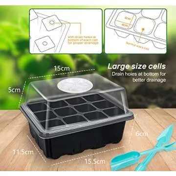Bonviee Seed Starter Tray Kit for Fast Germination