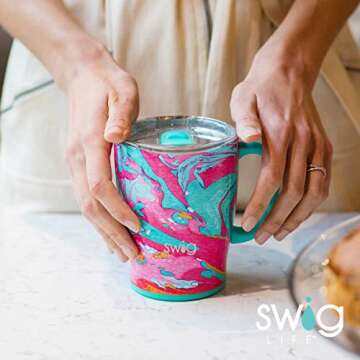 Stylish SWIG Mug: Durable & Insulated Coffee or Travel Mug