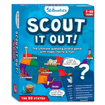 Skillmatics Scout It Out Board Game for All Ages