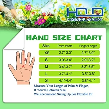 HANDLANDY Rose Pruning Gloves for Comfortable Gardening