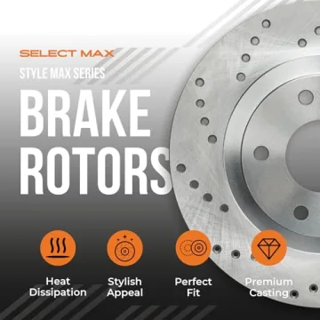 MAX Advanced Brakes Rear Kit for Ford Trucks & SUVs