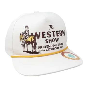 Sendero Western Show Adjustable Snapback Hat - Stylish & Fun