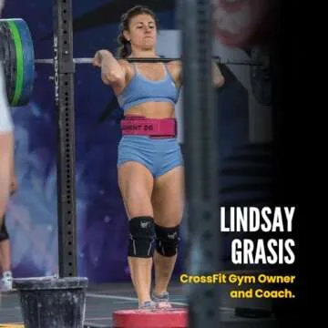 Self-Locking Weight Lifting Belt,Premium Weightlifting Belt for Serious Functional Fitness, Weight Lifting, and Olympic Lifting Athletes,Deadlift Training Belt (Small, Miami Pink)