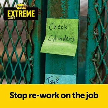 Post-it Extreme Notes - Durable Outdoor Sticky Notes