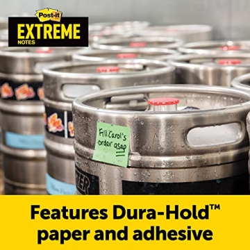 Post-it Extreme Notes - Durable Outdoor Sticky Notes