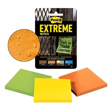 Post-it Extreme Notes - Durable Outdoor Sticky Notes