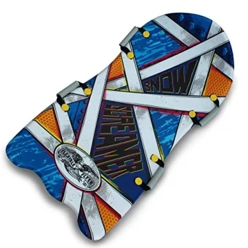 Flexible Flyer Snow Screamer 47 Inch 2 Person Lightweight Foam Slider, Adult & Kids Snow Play Sled w...