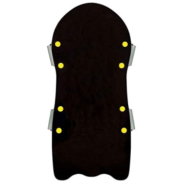 Flexible Flyer Snow Screamer 47 Inch 2 Person Lightweight Foam Slider, Adult & Kids Snow Play Sled with Handles, Winter Toboggan Sled for Ages 5 & Up