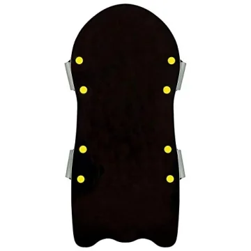 Flexible Flyer Snow Screamer 47 Inch 2 Person Lightweight Foam Slider, Adult & Kids Snow Play Sled with Handles, Winter Toboggan Sled for Ages 5 & Up