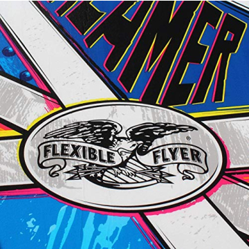 Flexible Flyer Snow Screamer 47 Inch 2 Person Lightweight Foam Slider, Adult & Kids Snow Play Sled with Handles, Winter Toboggan Sled for Ages 5 & Up