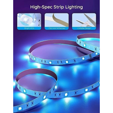 Govee 130ft LED RGB Strip Lights with App Control