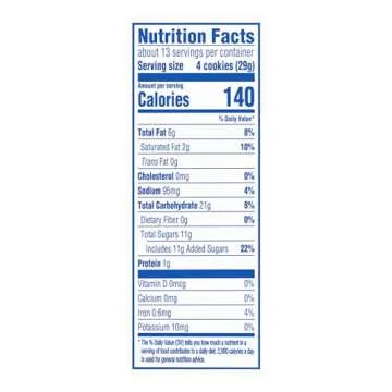 OREO Thins Golden Sandwich Cookies Family Size, 12 - 13.1 oz Packs