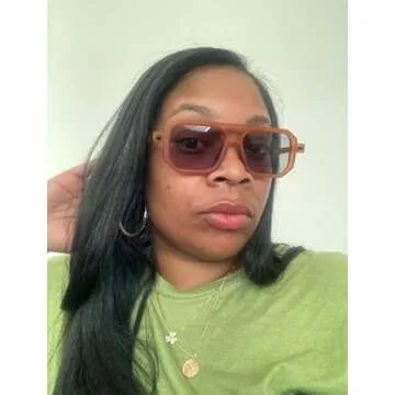 FEISEDY Vintage Square 70s Flat Aviator Sunglasses Women Men Classic Retro Stylish Frame UV400 Sunglasses B2622