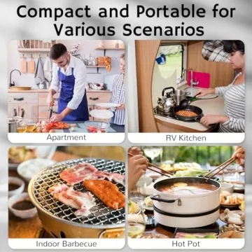 Airthereal RH180 Portable Range Hood with 3 Fan Speeds