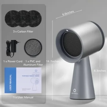 Airthereal RH180 Portable Range Hood with 3 Fan Speeds