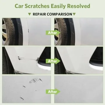 Carhuewell White Touch Up Paint Pen for Quick Repairs