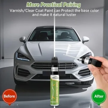 Carhuewell White Touch Up Paint Pen for Quick Repairs