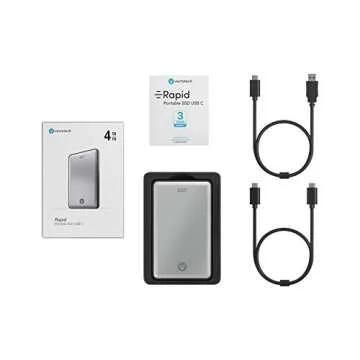 VectoTech 4TB External SSD - Fast & Reliable Storage