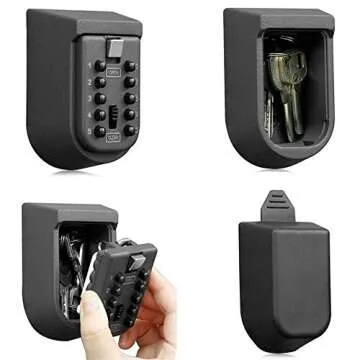 Key Safe Lock Box for Secure Outdoor Key Storage