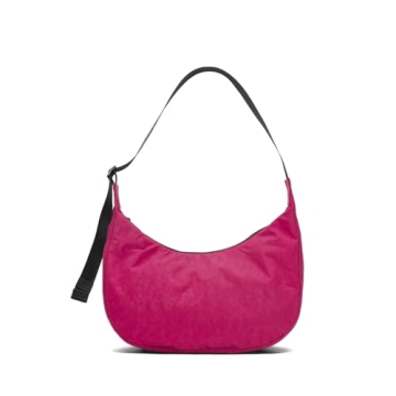 Medium Nylon Crescent Bag - Functional & Stylish Design