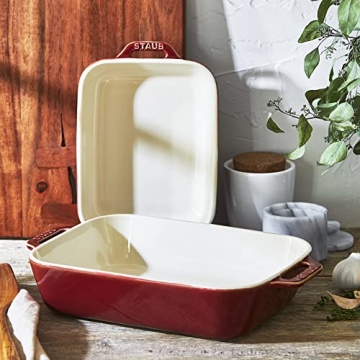 STAUB Rectangular Baking Dish Set for Stylish Cooking