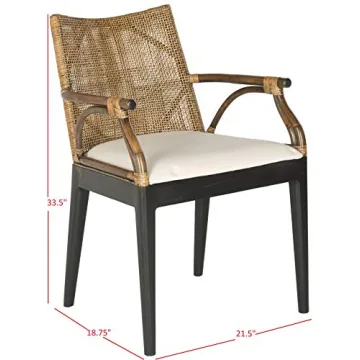 Stylish Safavieh Gianni Rattan Arm Chair for Your Home
