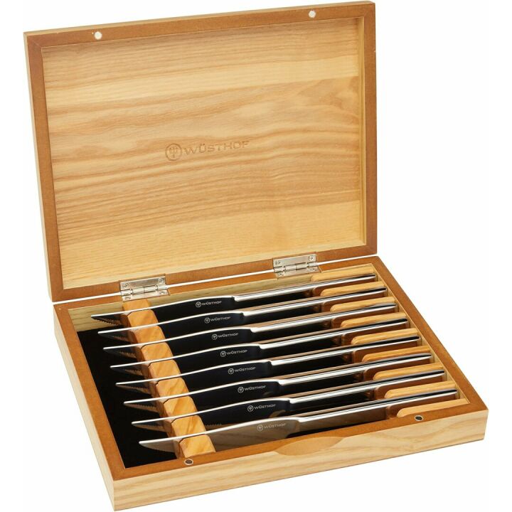 WÜSTHOF 8-Piece Mignon Steak Knife Set - Premium Quality