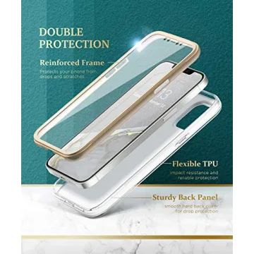 GVIEWIN Shockproof iPhone 12 Pro Max Case for Women