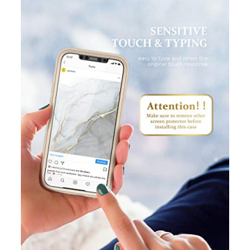 GVIEWIN Shockproof iPhone 12 Pro Max Case for Women