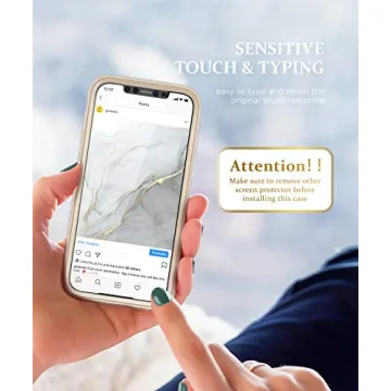 GVIEWIN Shockproof iPhone 12 Pro Max Case for Women