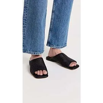 ANINE BING Women's Hoxton Slides - Chic Comfort for Summer