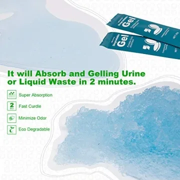 Webetop Degradable Gel Toilet Powder for Camping Waste